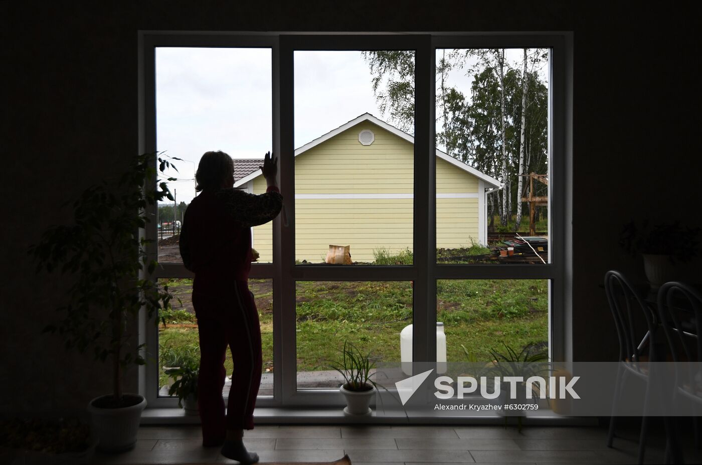 Russia Siberia Floods Restoring