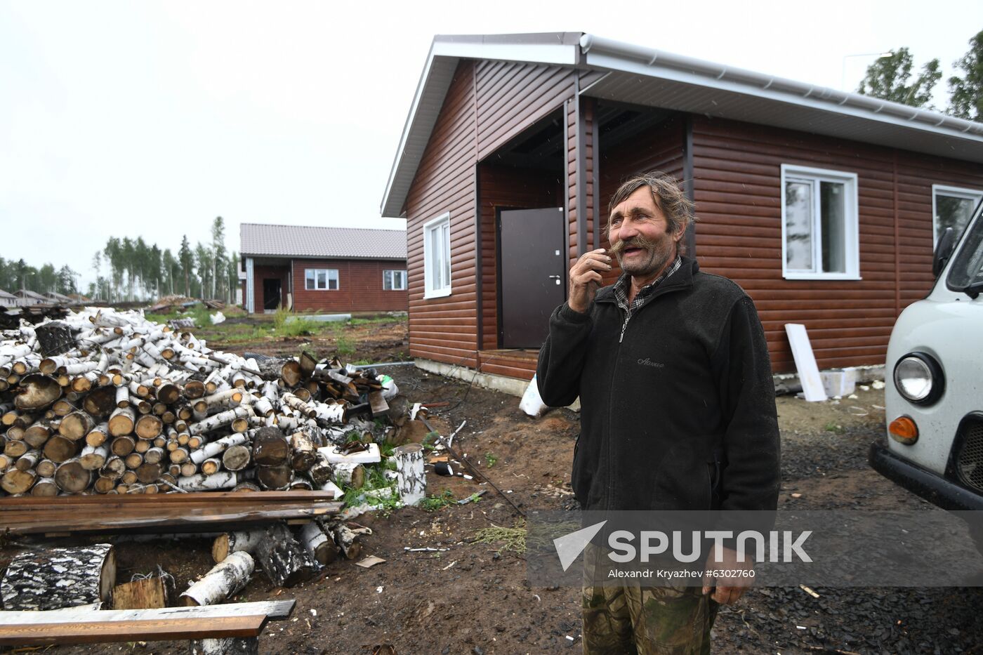Russia Siberia Floods Restoring