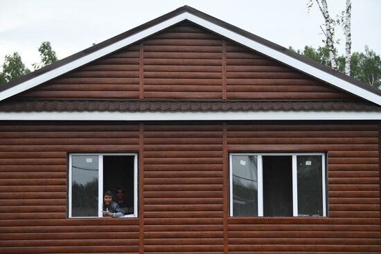 Russia Siberia Floods Restoring