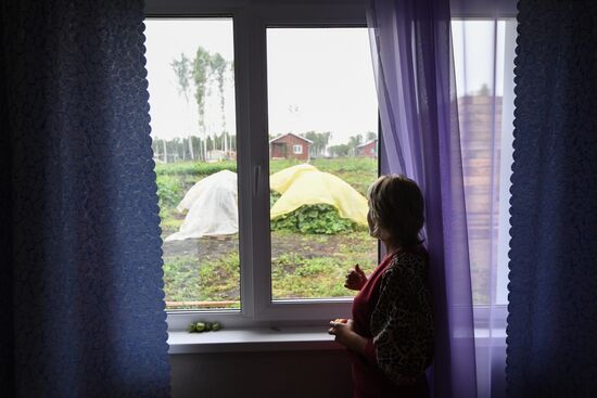 Russia Siberia Floods Restoring