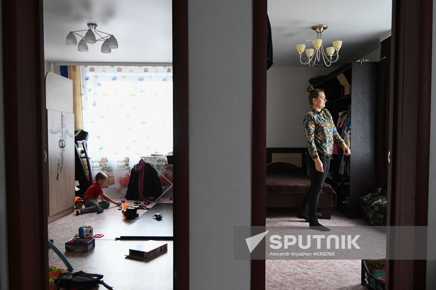 Russia Siberia Floods Restoring