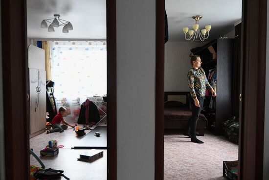 Russia Siberia Floods Restoring