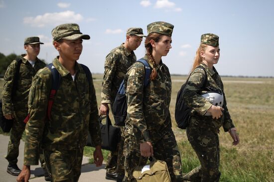 Russia Female Pilots Training