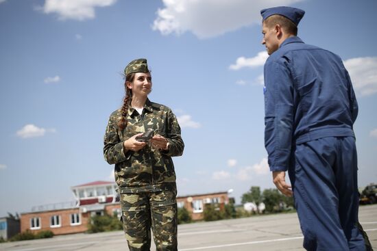 Russia Female Pilots Training