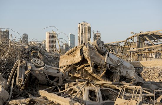 Lebanon Explosion Aftermath