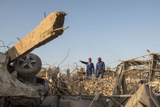 Lebanon Explosion Aftermath