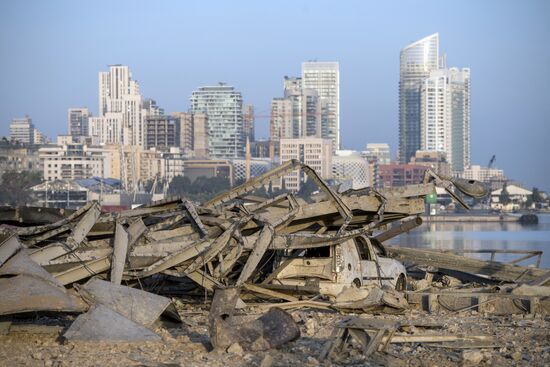 Lebanon Explosion Aftermath