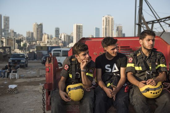 Lebanon Explosion Aftermath