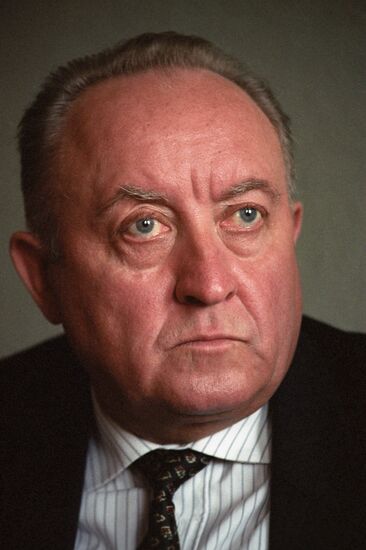 Belarusian presidential candidate Vyacheslav Kebich