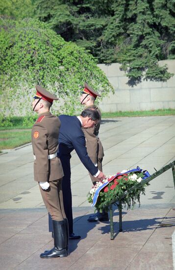 Charles, Prince of Wales, visits St. Petersburg