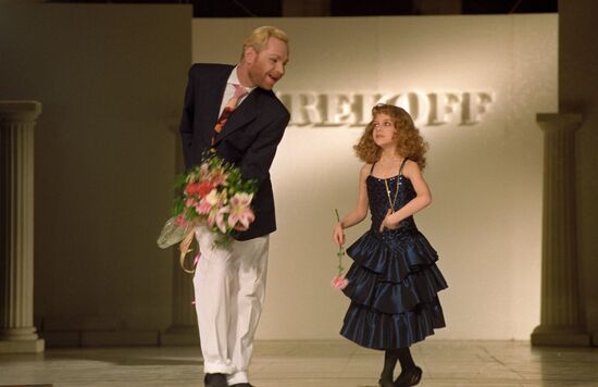 Fashion designer Alexei Grekov's fashion show