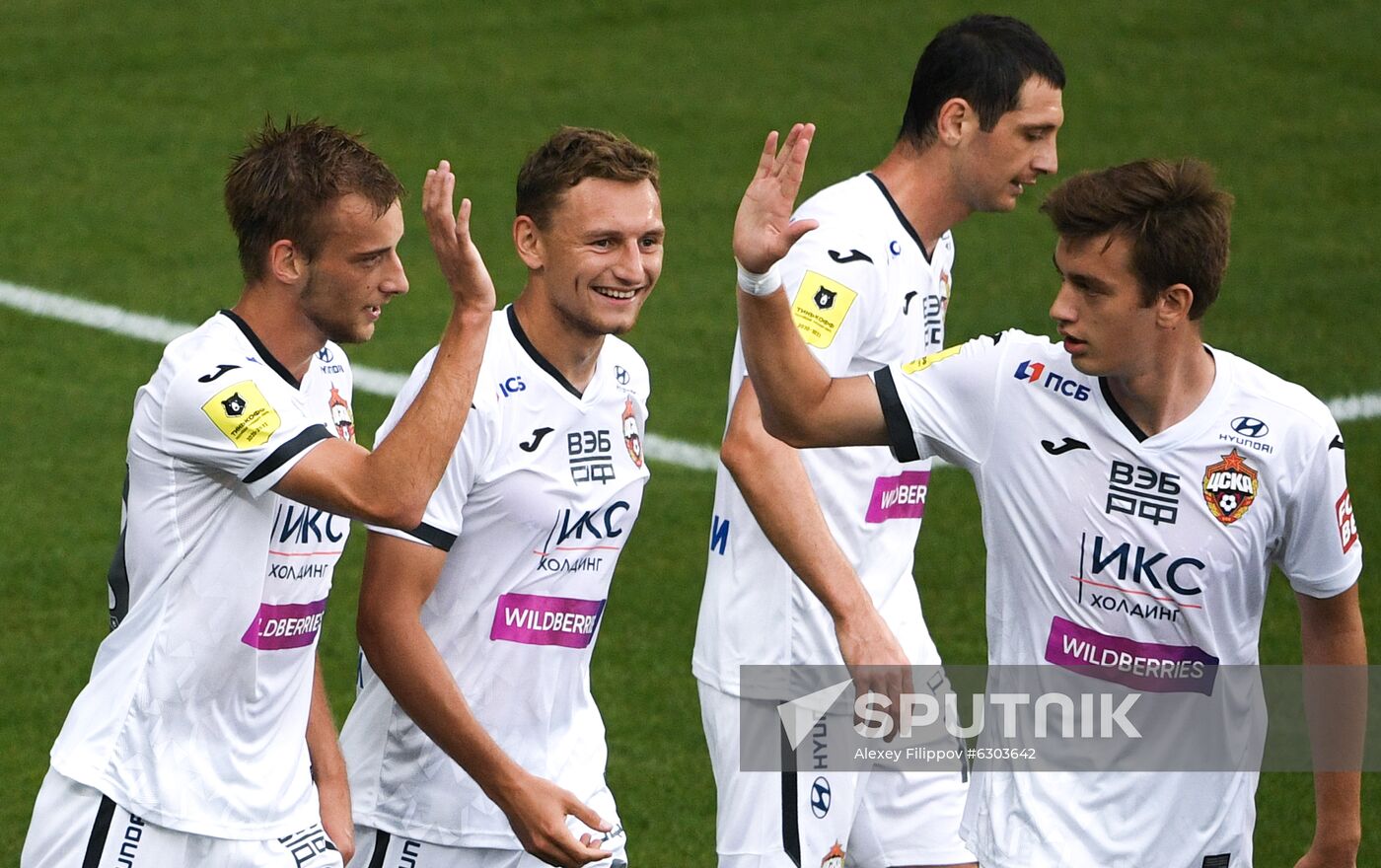 Russia Soccer Premier-League Khimki - CSKA