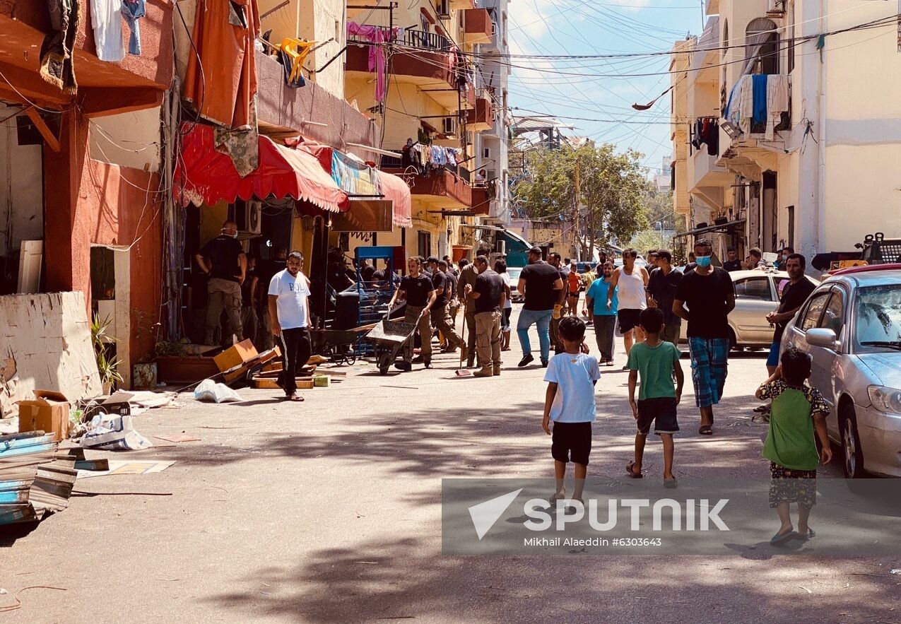 Lebanon Explosion Aftermath