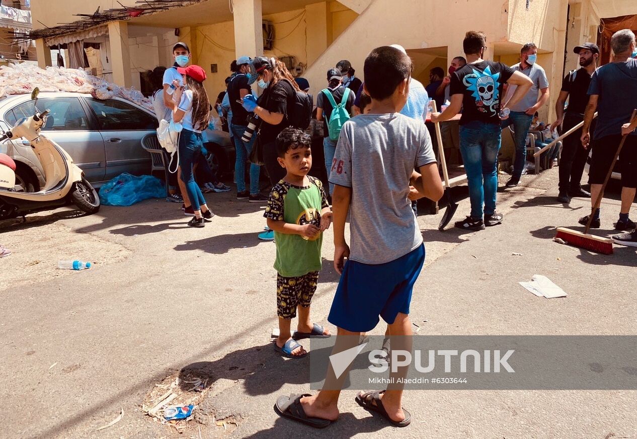 Lebanon Explosion Aftermath