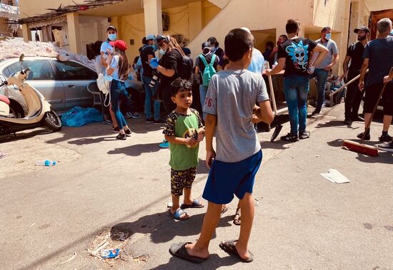 Lebanon Explosion Aftermath