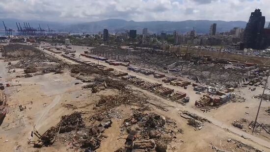 Lebanon Explosion Aftermath 