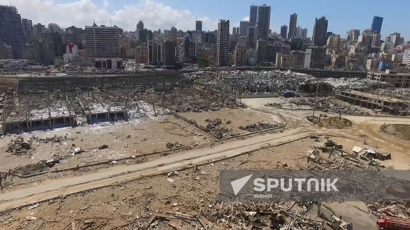 Lebanon Explosion Aftermath