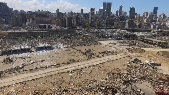 Lebanon Explosion Aftermath 