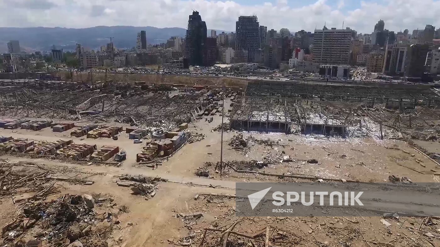 Lebanon Explosion Aftermath 