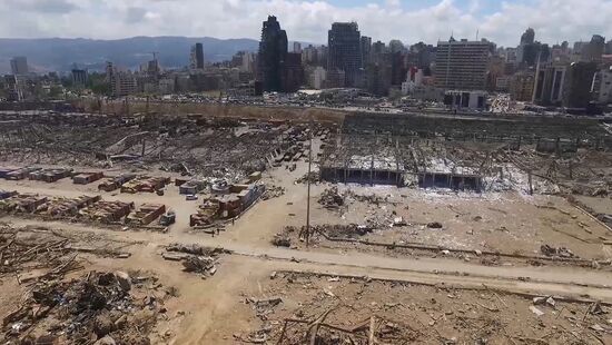 Lebanon Explosion Aftermath 