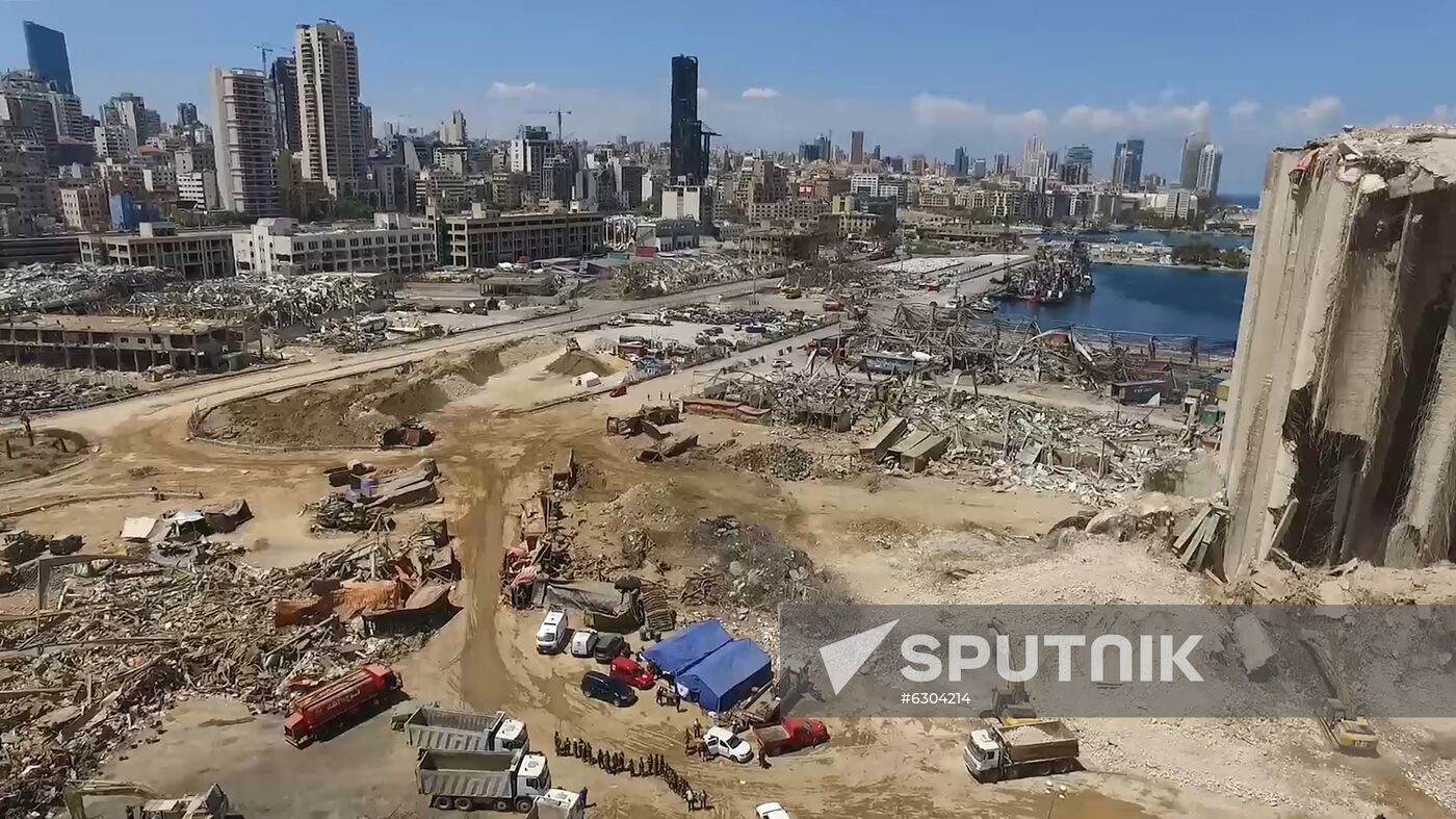 Lebanon Explosion Aftermath 