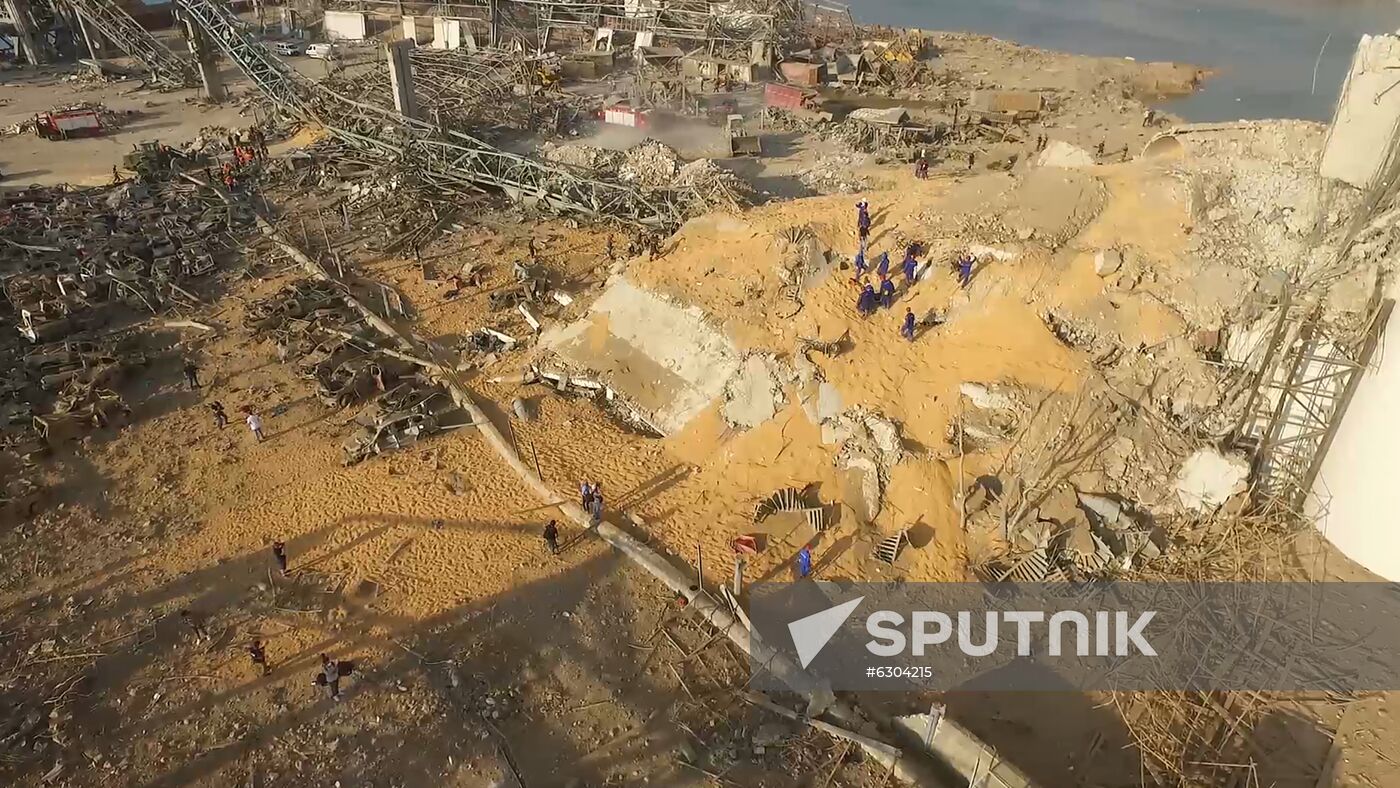 Lebanon Explosion Aftermath 