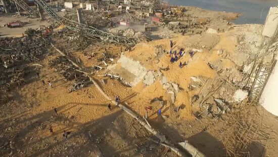 Lebanon Explosion Aftermath 