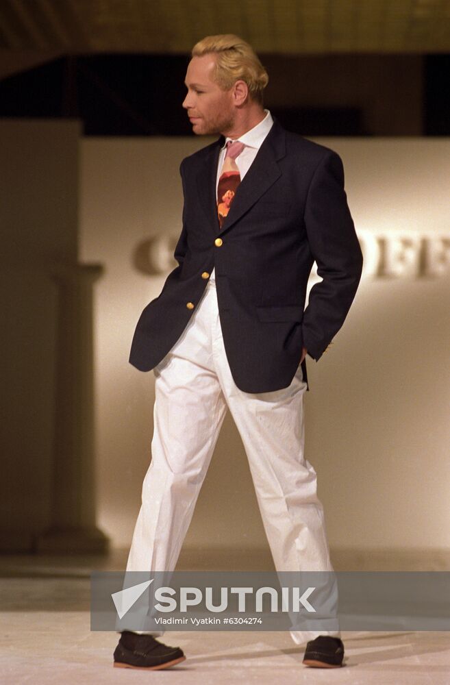 Fashion designer Alexei Grekov's fashion show
