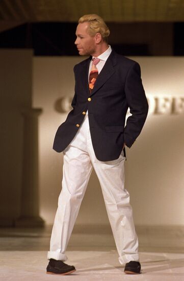 Fashion designer Alexei Grekov's fashion show