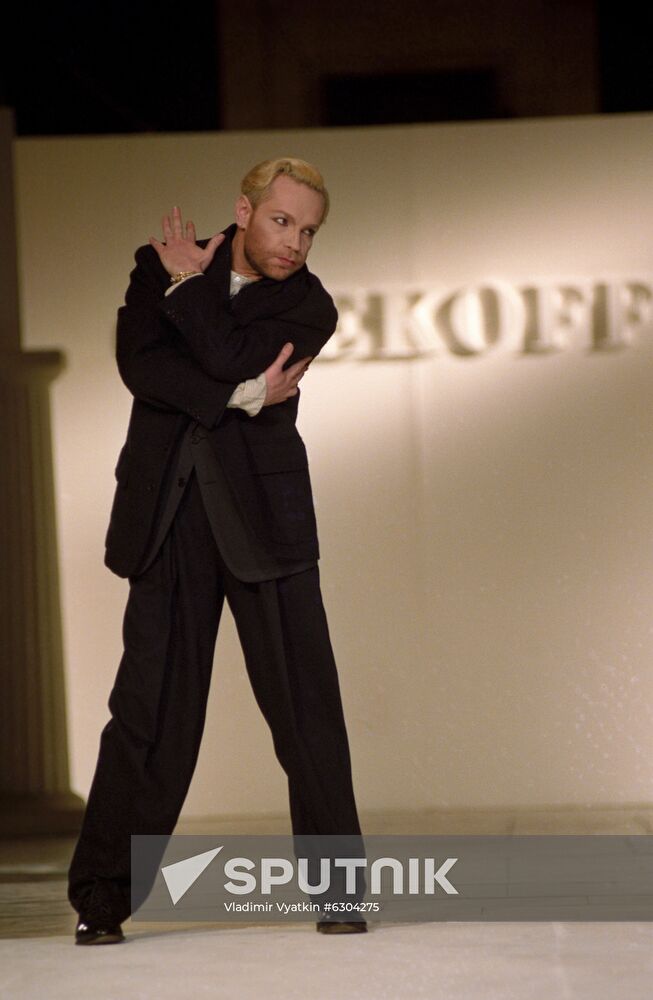 Fashion designer Alexei Grekov's fashion show
