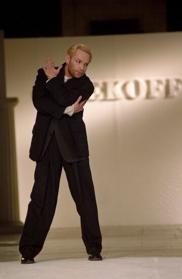 Fashion designer Alexei Grekov's fashion show