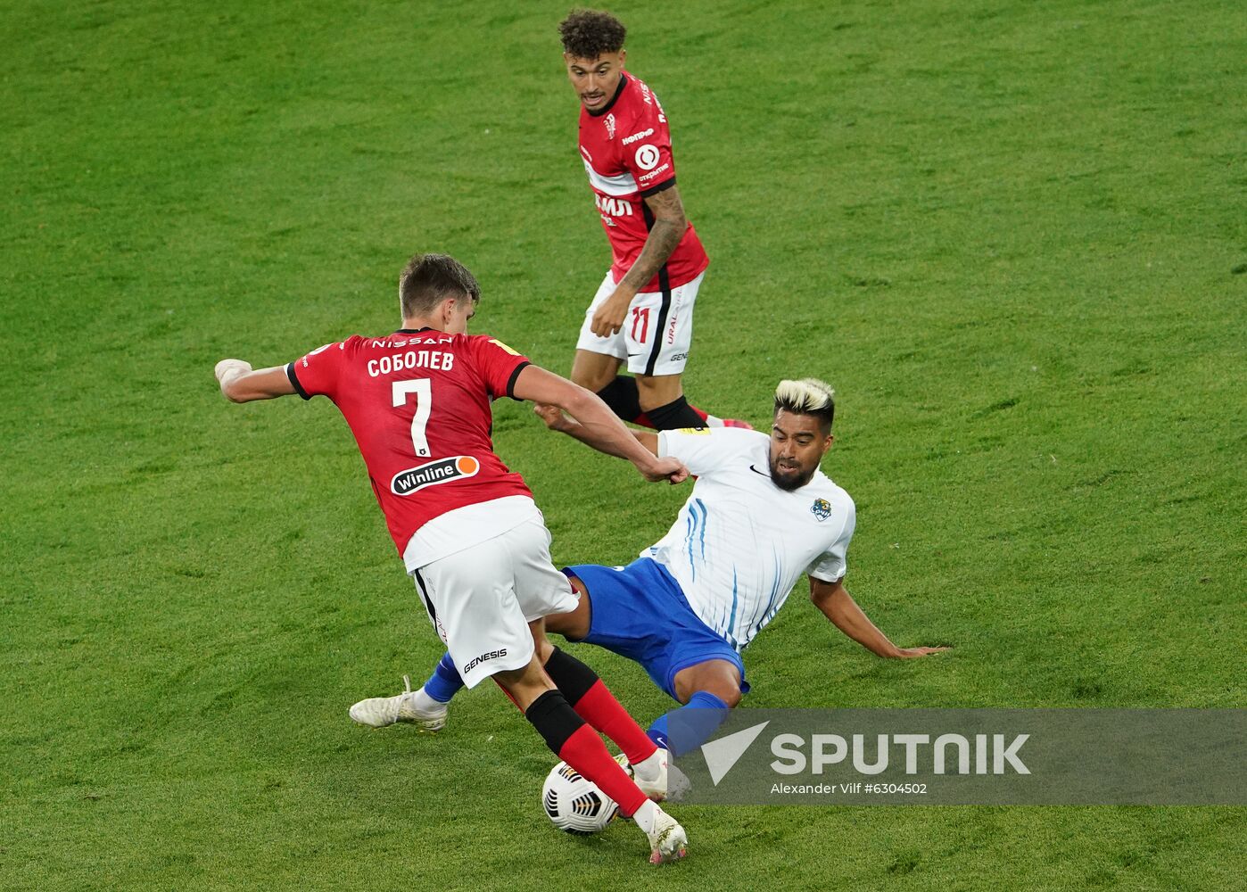 Russia Soccer Premier-League Spartak - Sochi