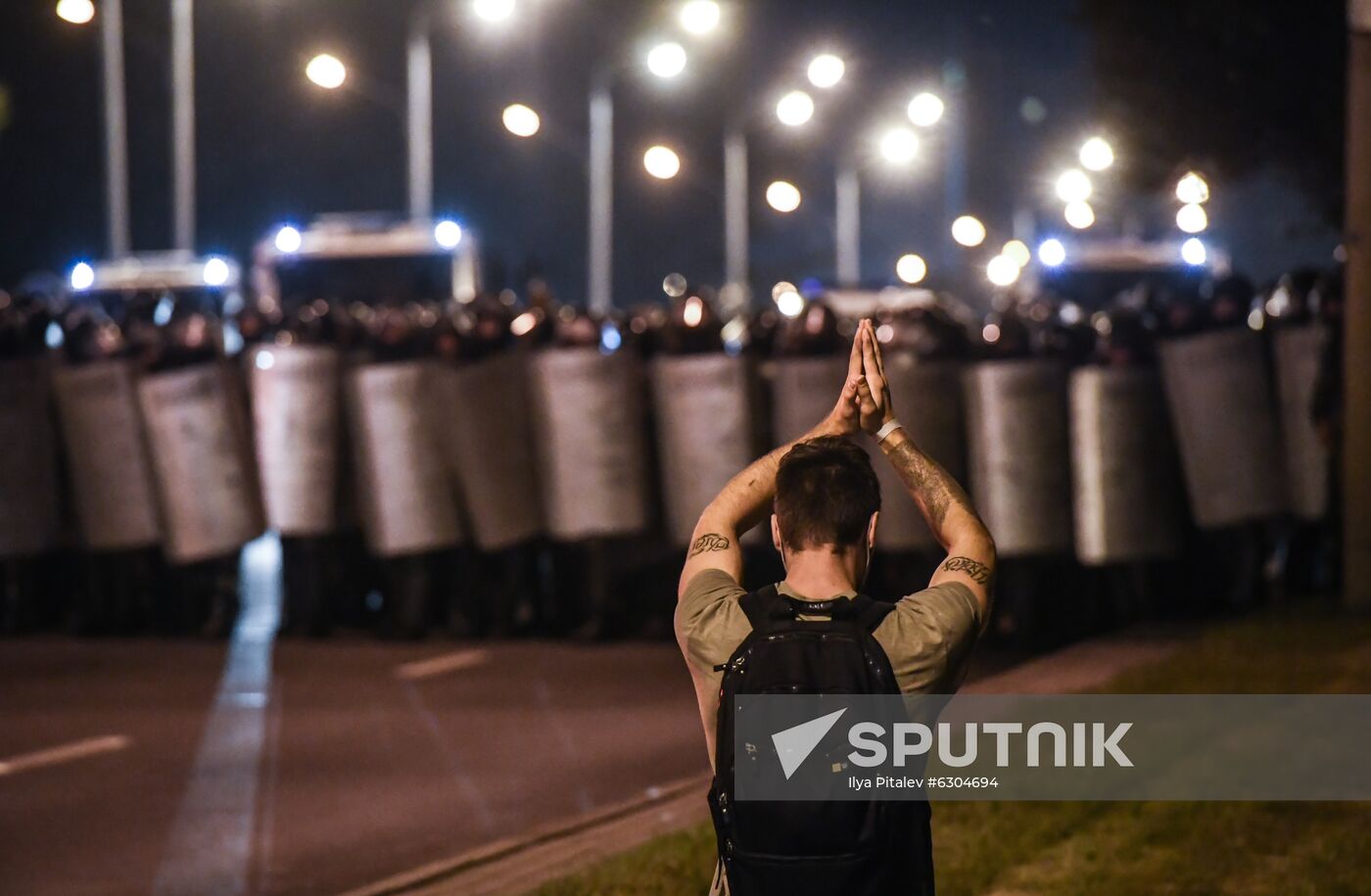 Belarus Presidential Election Protest