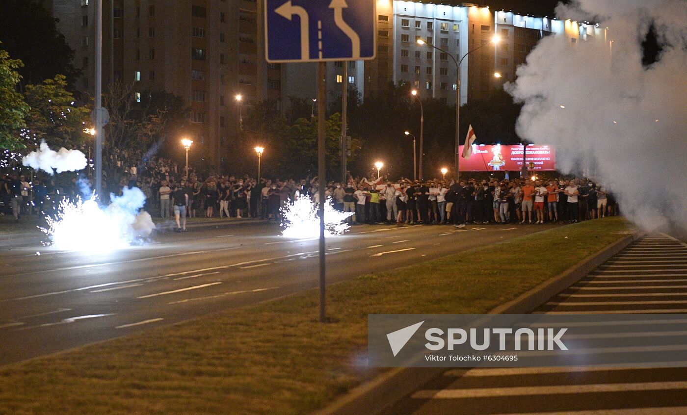 Belarus Presidential Election Protest