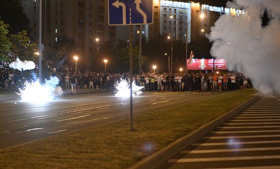 Belarus Presidential Election Protest