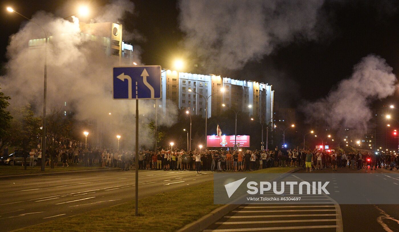 Belarus Presidential Election Protest