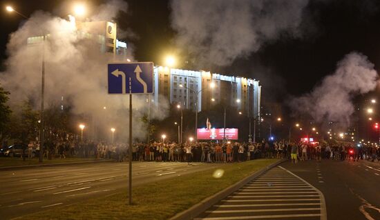 Belarus Presidential Election Protest