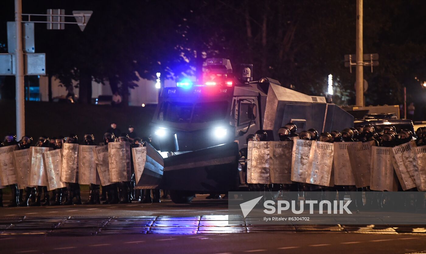 Belarus Presidential Election Protest