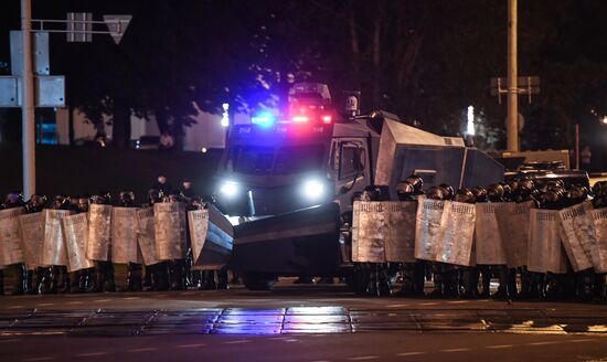 Belarus Presidential Election Protest
