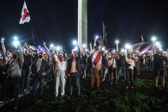 Belarus Presidential Election Protest