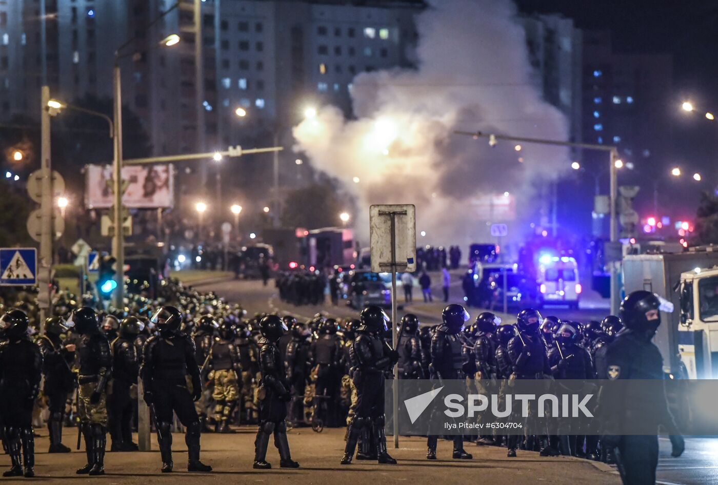 Belarus Presidential Election Protest