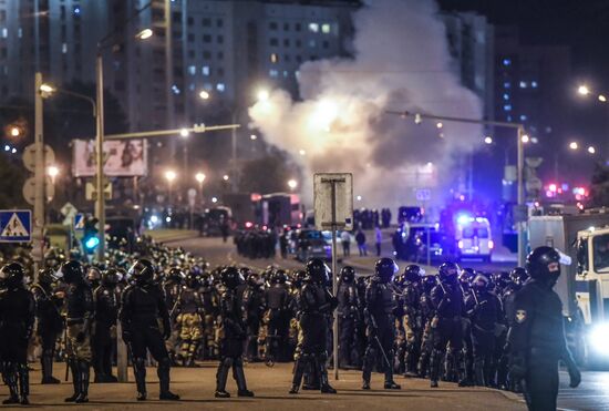 Belarus Presidential Election Protest