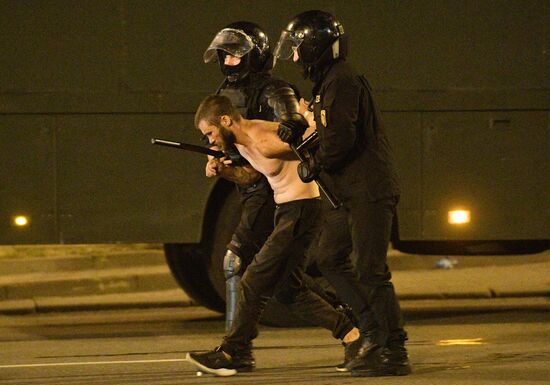 Belarus Presidential Election Protest