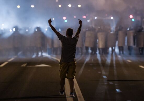 Belarus Presidential Election Protest