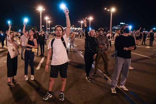 Belarus Presidential Election Protest