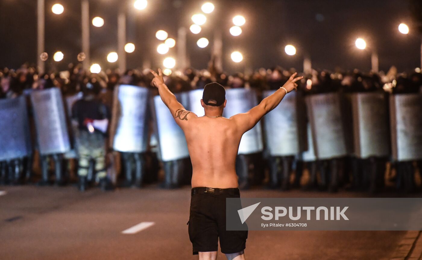 Belarus Presidential Election Protest
