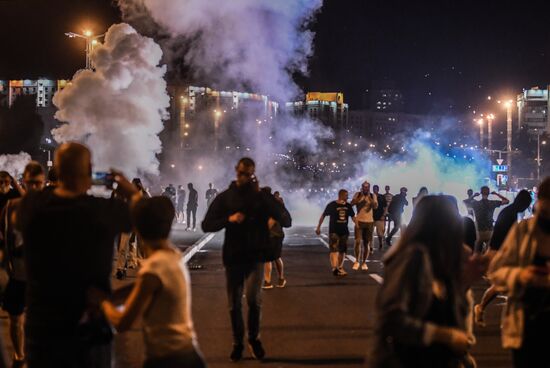 Belarus Presidential Election Protest