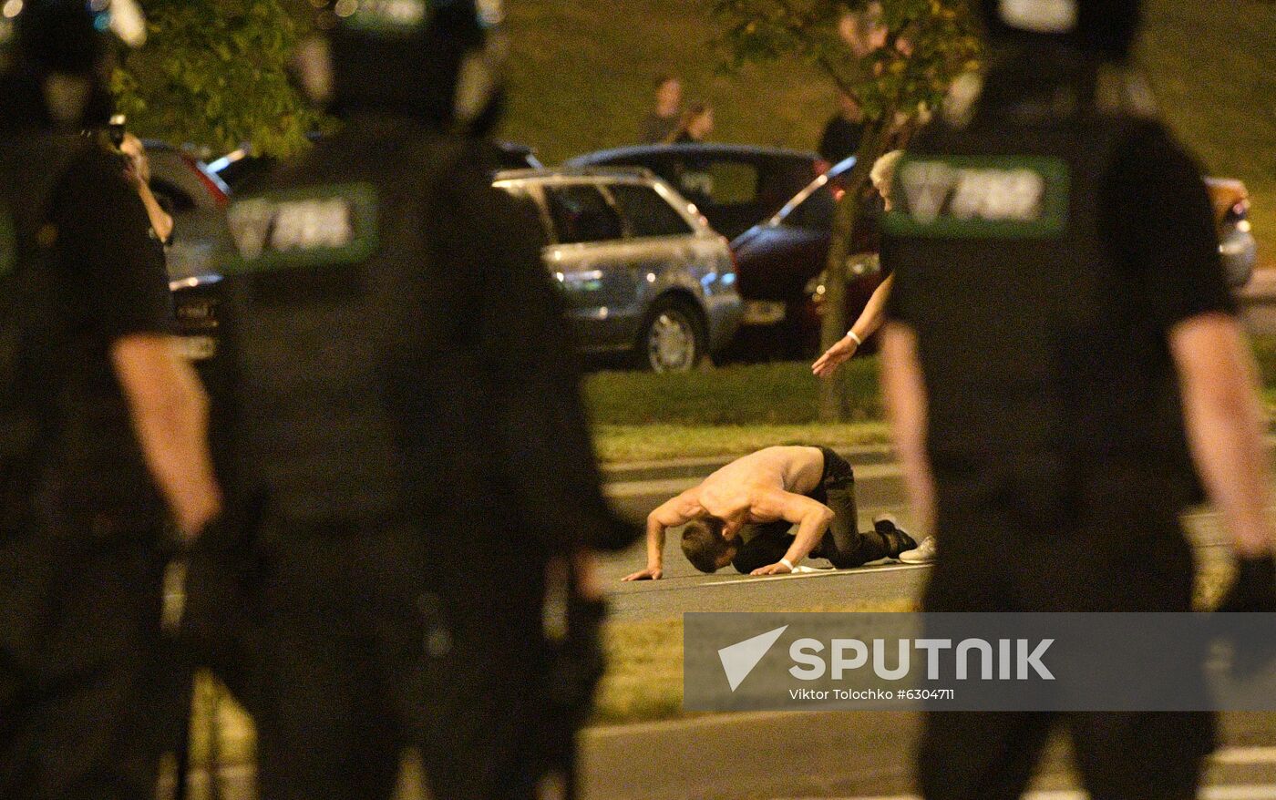 Belarus Presidential Election Protest