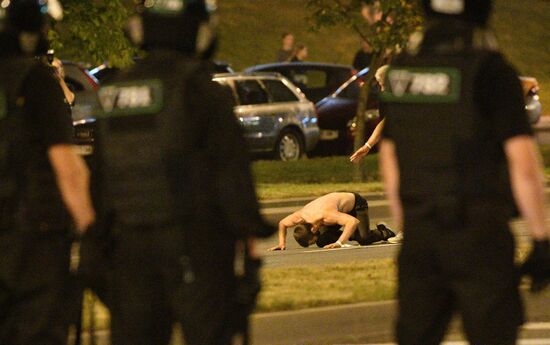 Belarus Presidential Election Protest
