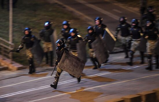 Belarus Presidential Election Protest
